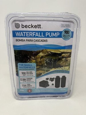 Beckett 900 GPH Fountain & Pond Submersible Fountain Pump for Medium Fountains