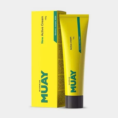 NAMMAN MUAY *MUSCLES SAVIOR Poplar *THAI Medicated Analgesic Cream 100gx Tube