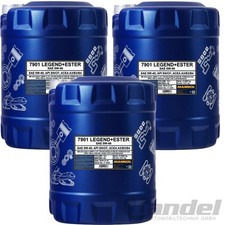 3x10L MANNOL LEGEND+ESTER 0W-40 MOTOR�L passend f�r BMW LL-01 MB 229.3/229.5