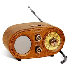 Portable Retro Vintage Bluetooth Speaker Radio Fmamsw 3 Band Adjustable A... Portable Retro Vintage Bluetooth Speaker Radio Fmamsw 3 Band Adjustable A...