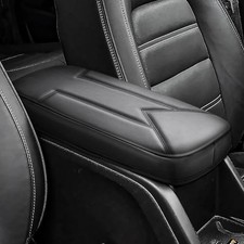 Center Console Armrest Cover For Chevrolet Coloradogmc Canyon 2015-2022 Black