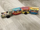 1960s MARX TIN WIND UP CHOO CHOO TRAIN TIN LITHO , TESTED AND WORKING