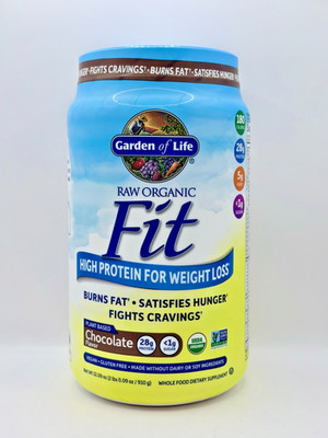 Garden of Life Raw Organic Fit High Protein for Weight Loss, Chocolate 2 lbs
