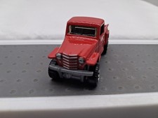 Matchbox Jeep Willys Pickup Red Die Cast