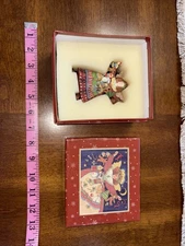 Lang and Wise Collectibles Susan Winget Vintage 2000 Christmas Ornament Orig Box