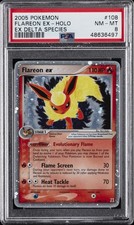 2005 POKEMON EX DELTA SPECIES #108 FLAREON EX-HOLO PSA 8 on eBay