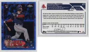 2023 Topps Chrome Sapphire Edition Masataka Yoshida #471 Rookie RC