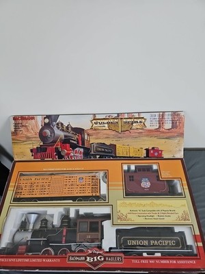 Vintage Bachmann G scale Golden Spike Train Set 90026, Old New Stock