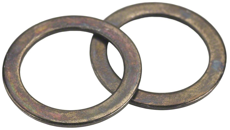 Пара педальных шайб TruVativ - Прочные стальные резьбовые вставки, совместимые с