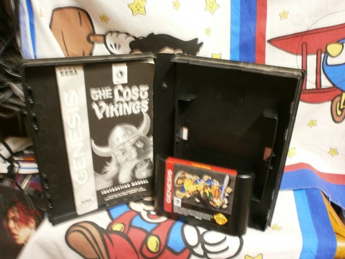 Sega Genesis The Lost Vikings Game COMPLETE - Picture 3 of 4