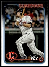 2024 Topps David Fry Rookie Cleveland Guardians #446