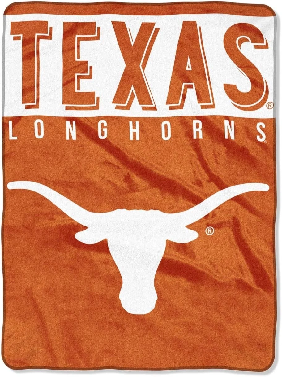 Machine Washable Raschel Blanket - Texas Longhorns