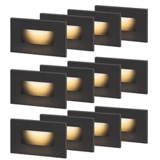 120V Dimmable LED Step Lights, 3000K/4000K/5000K Selectable, 3.5W 175lm Indoo...