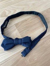 TOM FORD Navy Bowtie Formal Dress Accessory Clip-On