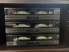 Kenwood GE-77E 3set Stereo Graphic Equalizer, Tested from japan