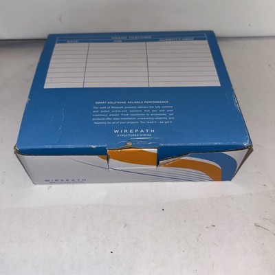 Box of 15 Wirepath CAT6 and CAT6A RJ45 Shielded Keystone WP-CAT-6A-RJ45-SHLD
