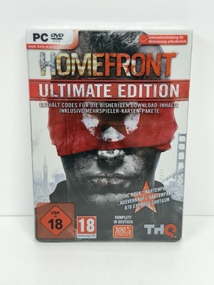Homefront-Ultimate Edition STEELBOOK EDTION PC ABSOLUT NEUWERTIG Handbuch CIB