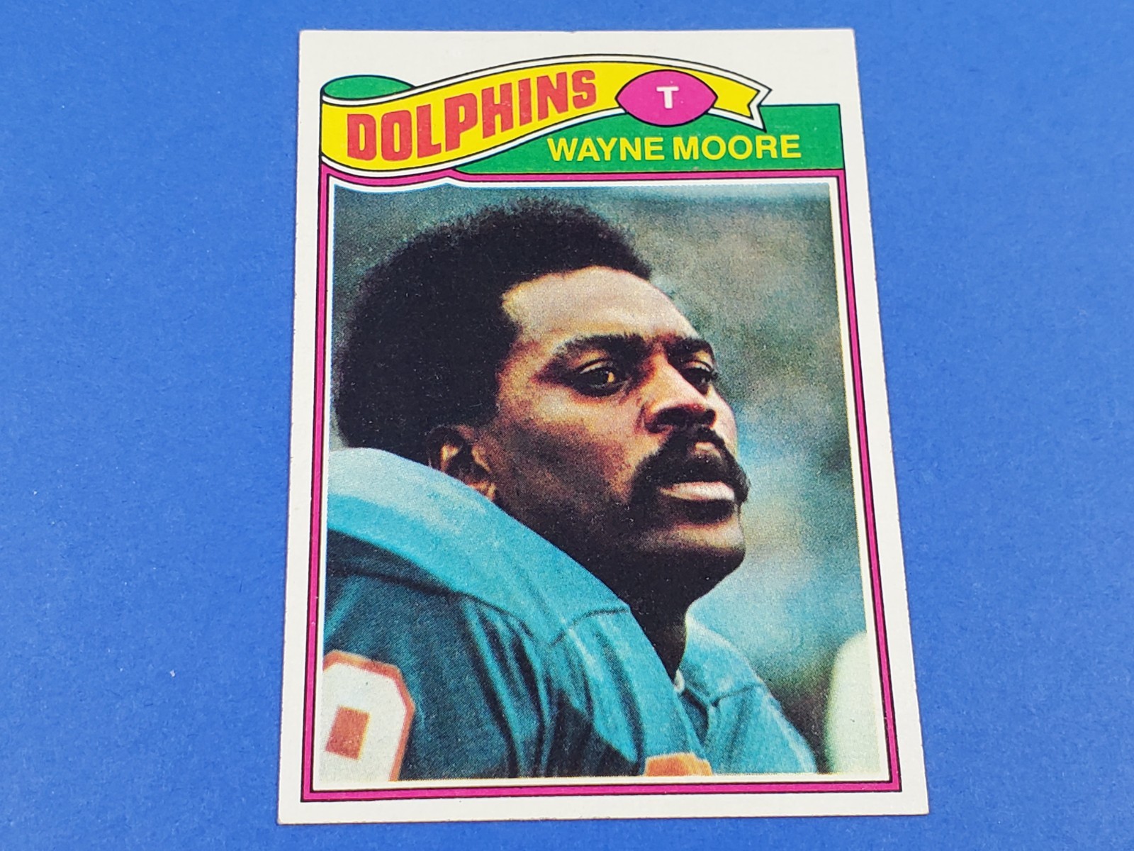 1977 TOPPS FOOTBALL #299 WAYNE MOORE HIGH GRADE NEAR MINT NRMT