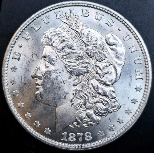 1878-P 8TF Morgan Silver Dollar *Brilliant Uncirculated*