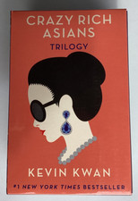 Crazy Rich Asians Trilogy Box Set 3 Paperbacks, Kevin Kwan, Like New _Hkm