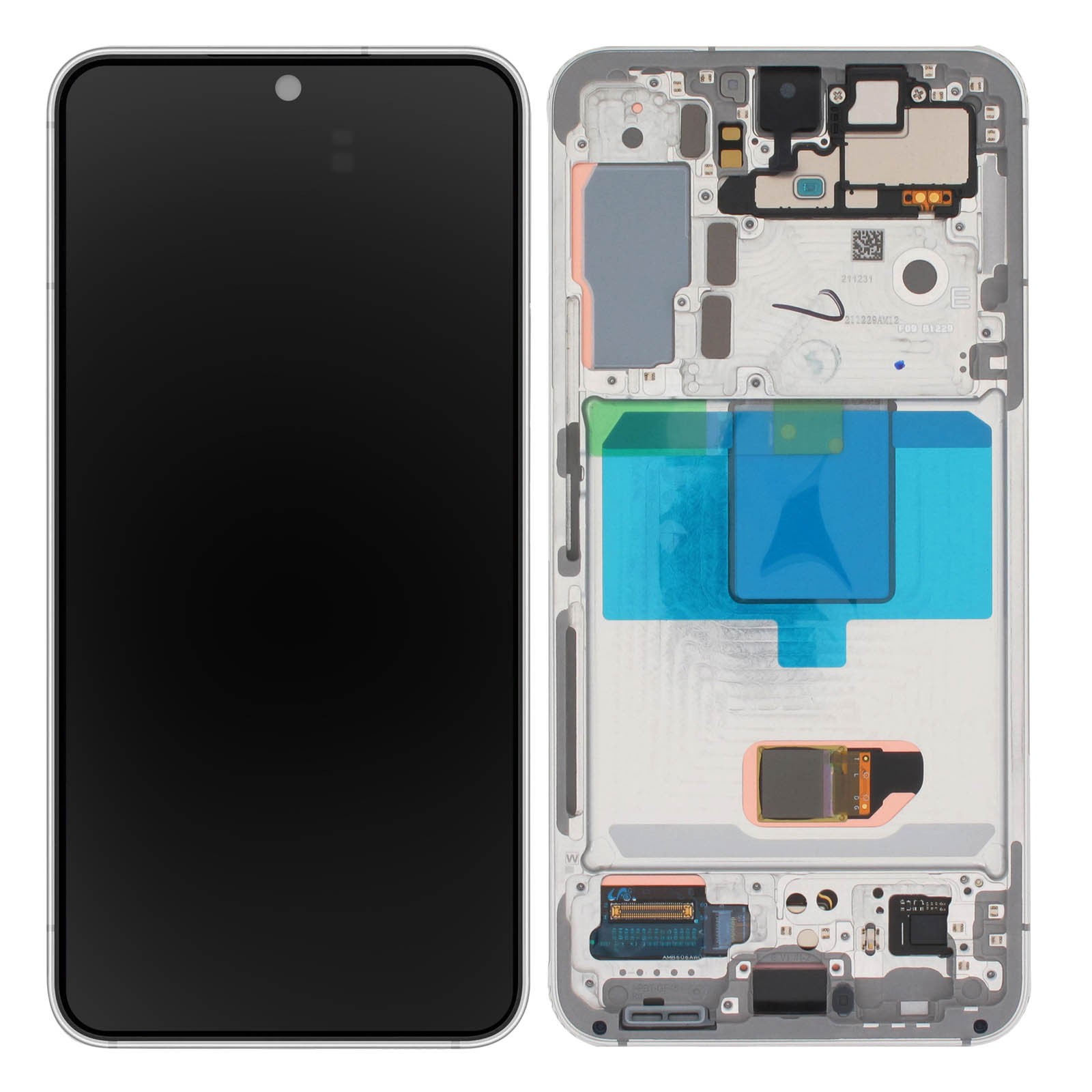 Réparer Écran Noir Galaxy Z Fold 3 5G avec ce Bloc Complet LCD Tactile Blanc Origine