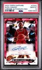2023 Topps Chrome Sapphire Alex Caruso #/5 Red Auto Autograph PSA 10 GEM MINT
