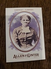 2017 Topps Allen & Ginter #45 Harriet Tubman Abolitionist $20 Dollar Bill