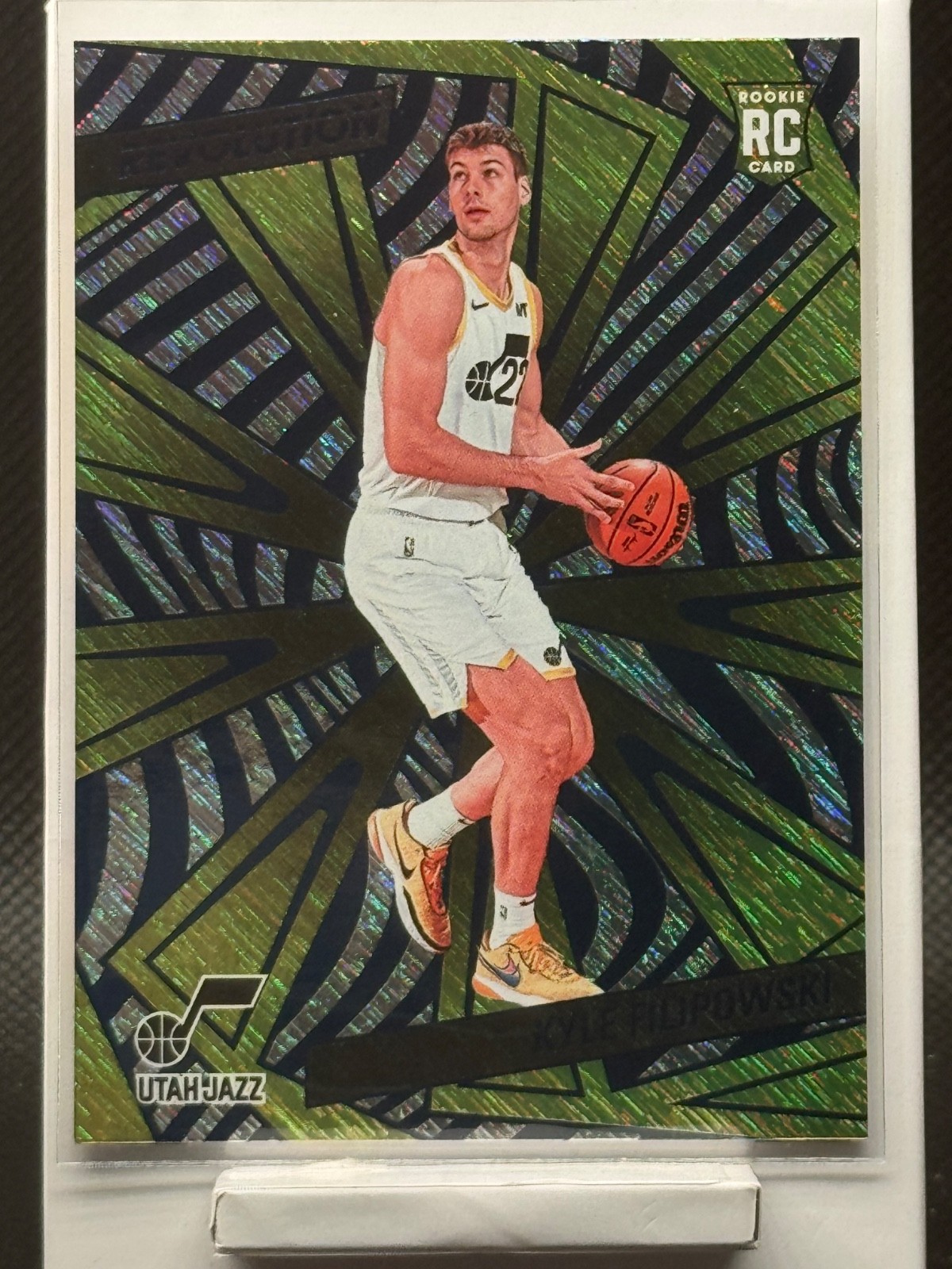 2024-25 Panini Revolution - Rookies Kyle Filipowski #146 (RC) Blue Storm
