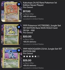 pokemon 3 card lot
