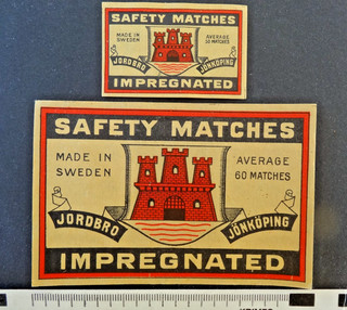 MATCHBOX LABELS. SWEDEN. 28.