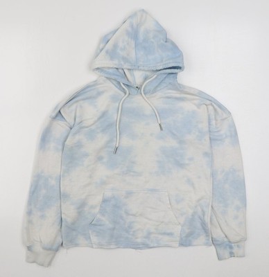 Jollie & Joy Damen Pullover Hoodie blau Baumwolle Größe S Pulli
