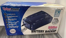CyberPower CP550SL 550VA 330W Standby UPS Battery Backup 8 Outlets 120VAC