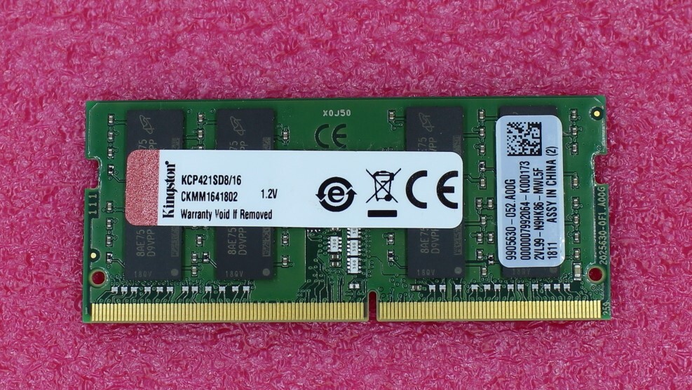 KINGSTON 16GB DDR4 PC4-19200 2400MHz SODIMM 740617268706 | eBay 
