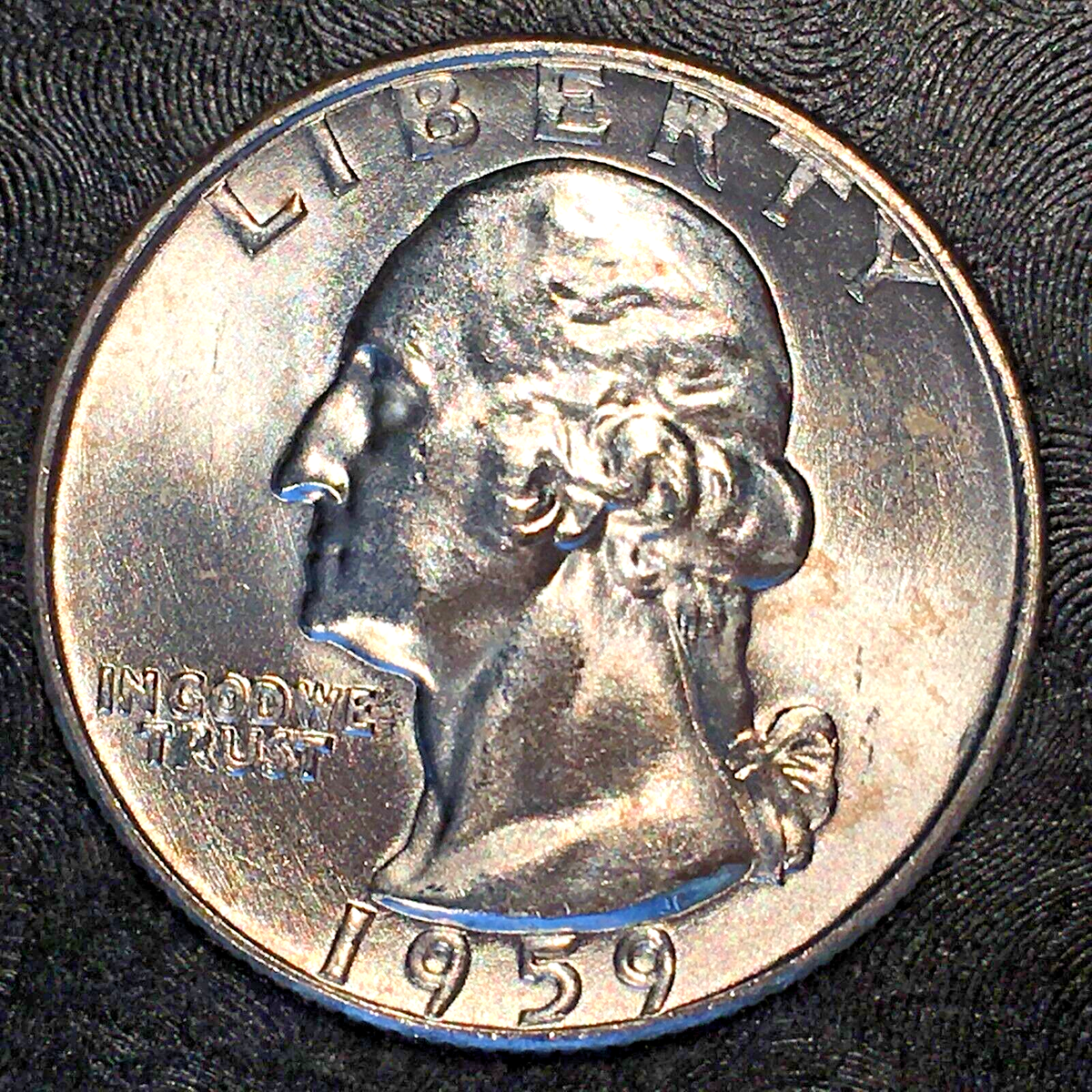 1959-D Silver Washington Quarter Superb Uncirculated - High