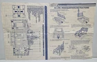 VINTAGE 1983 HASBRO GI JOE HEADQUARTERS INSTRUCTIONS