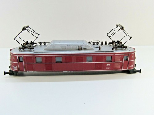 Rivarossi H0 1665 Gehäuse E19 11 mit 2 Pantographen+Lichtleitern  #12458 | Zustand: Gebraucht