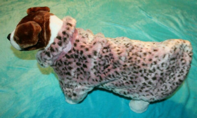   Hundemantel rosa Prinzessin Fell Hingucker kuschelig M 42    super schick TOP