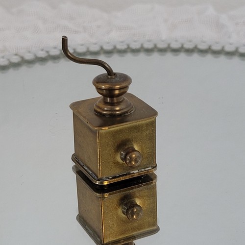 Vintage Brass Miniatures Doll House Lot of 7 Made in Holland - Afbeelding 6 van 17