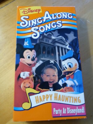 Disney's Sing Along Songs Happy Haunting Party Disneyland