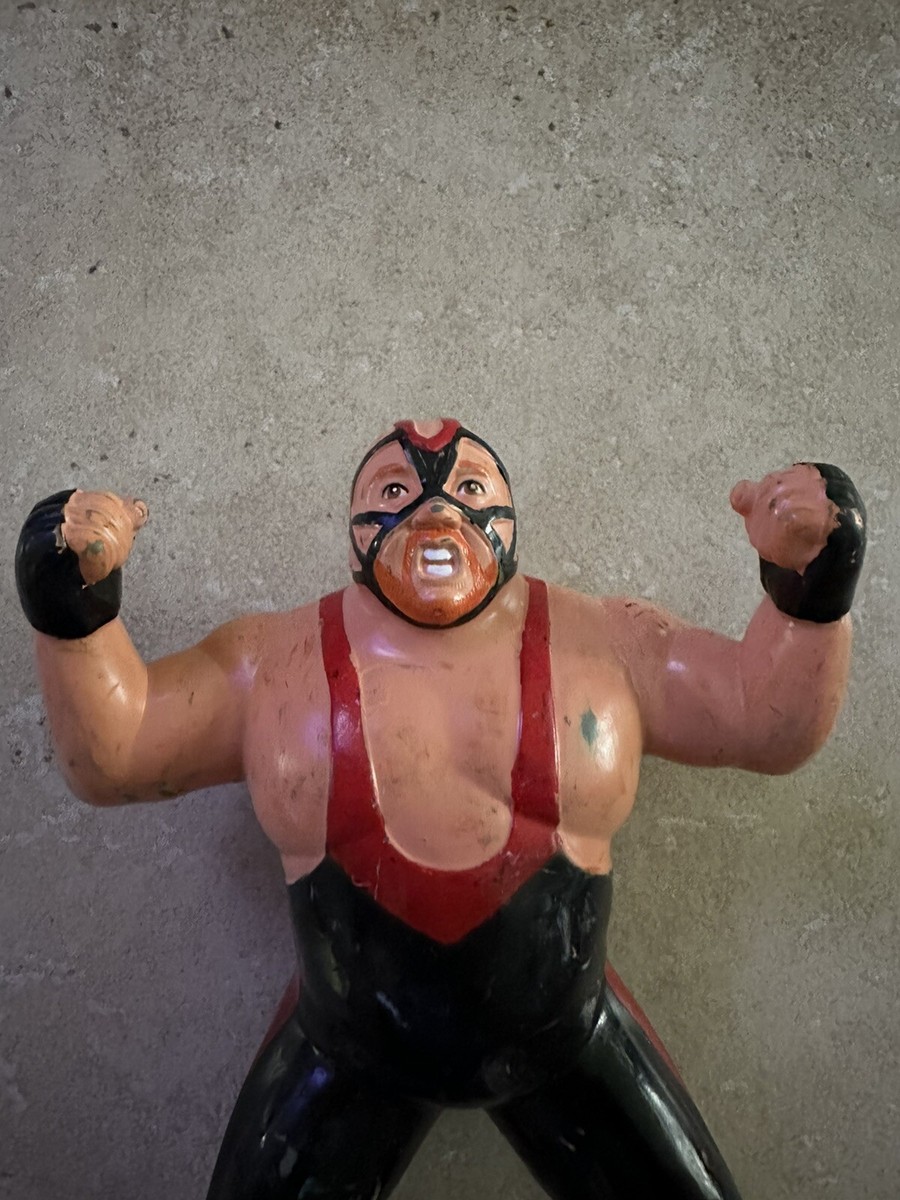 Vintage 1994 Big Van Vader Wrestling Figure, WCW WWF, 7