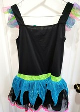 Vestido Halloween Mujer - Estilo Princesa Bruja, Manga Corta, Encaje, Para Fiestas Y Carnaval