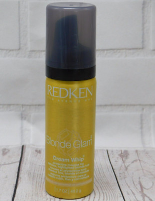 REDKEN Blonde Glam Dream Whip Protective Styling Mousse 1.7oz NEW **Rare** #DD37