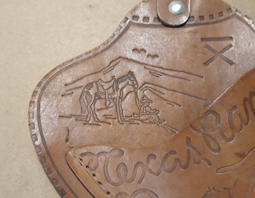 WYANDOTTE "Texas Ranger" leather holster, excellent condition! - Picture 6 of 8