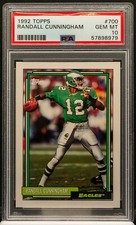 Randall Cunningham 1992 Topps 700 PSA 10 GEM MINT Eagles