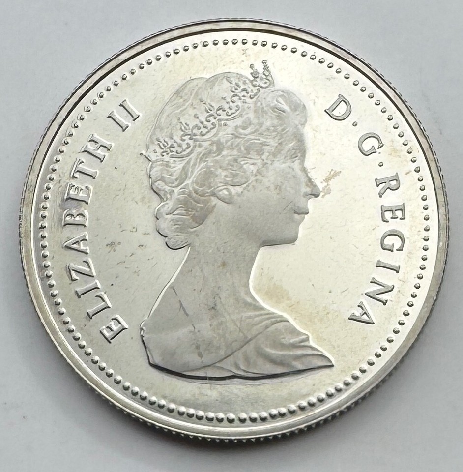 1981 Canada Dollar- Canadian 1D Coin - Proof-like - Voyageur -Free ...