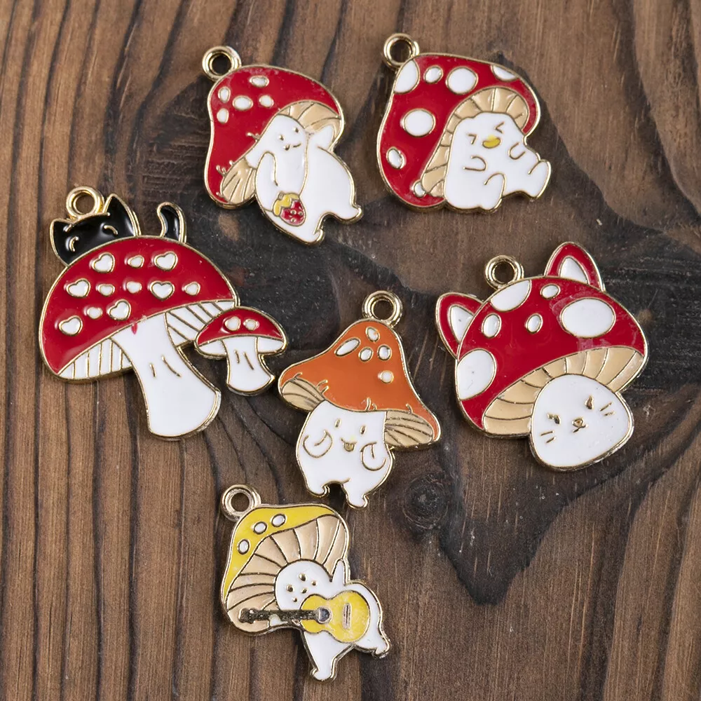 Mushroom charms deals