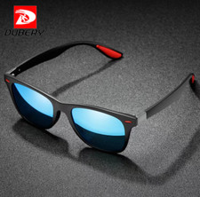 DUBERY Men Polarized Frame Width 144mm Sunglasses Driving Fishing Sports Goggles