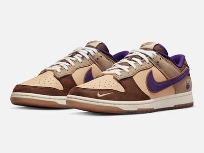 Nike Dunk Low Setsubun 2022 White Khaki Purple Brown Beige Sail  