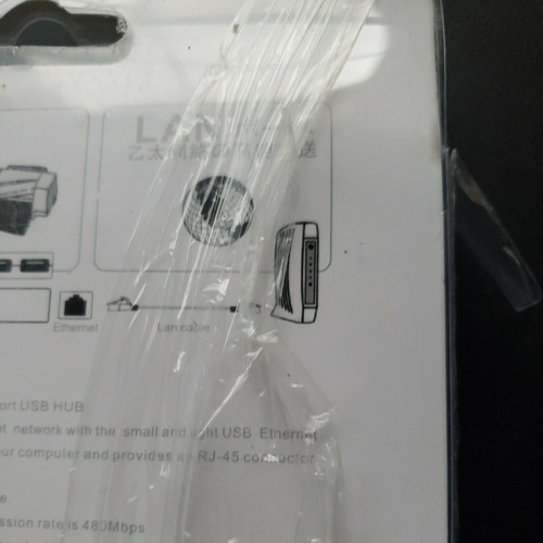 1pcs USB 3.0 to RJ45 LAN Card Gigabit Ethernet Network Cable With 3 Port Hub - Picture 6 of 9