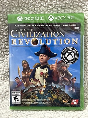 Sid Meier's Civilization Revolution (NEW SEALED) 360 Xbox One Series X / S READ!